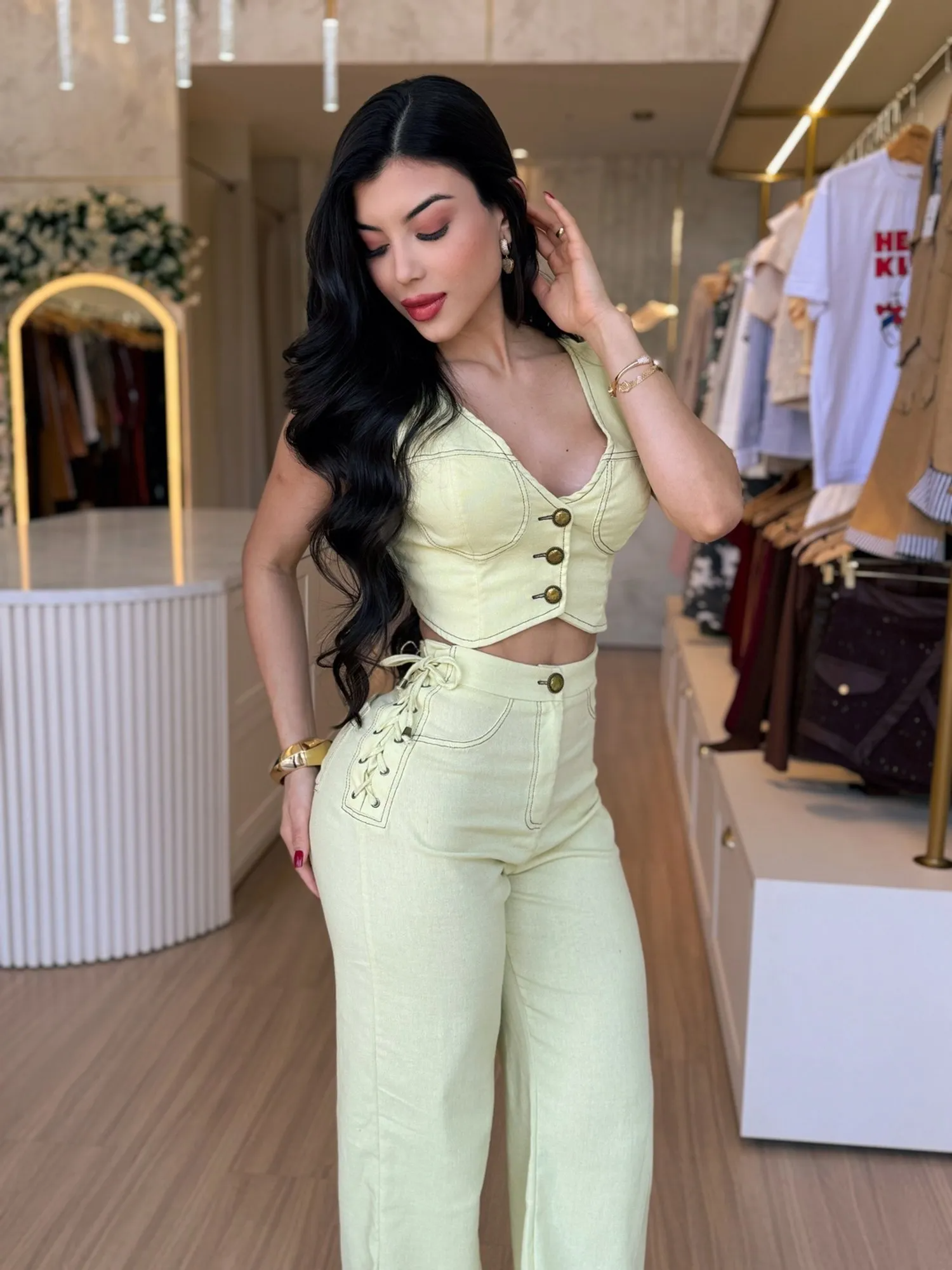 CONJUNTO HADASSA VERDE CLARO - Image 3