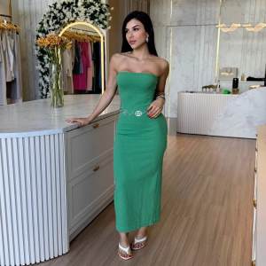 VESTIDO MID MONIQUE VERDE