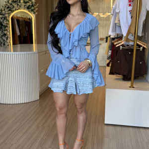 CONJUNTO VENEZA AZUL