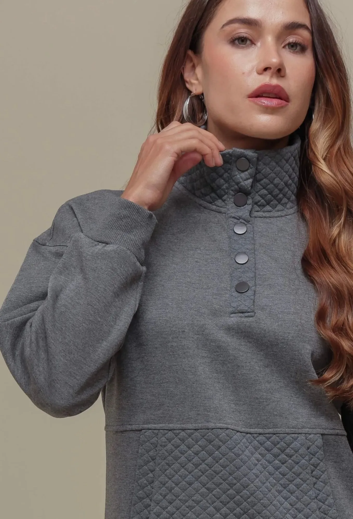 BLUSA LAVINIA CINZA - Image 3